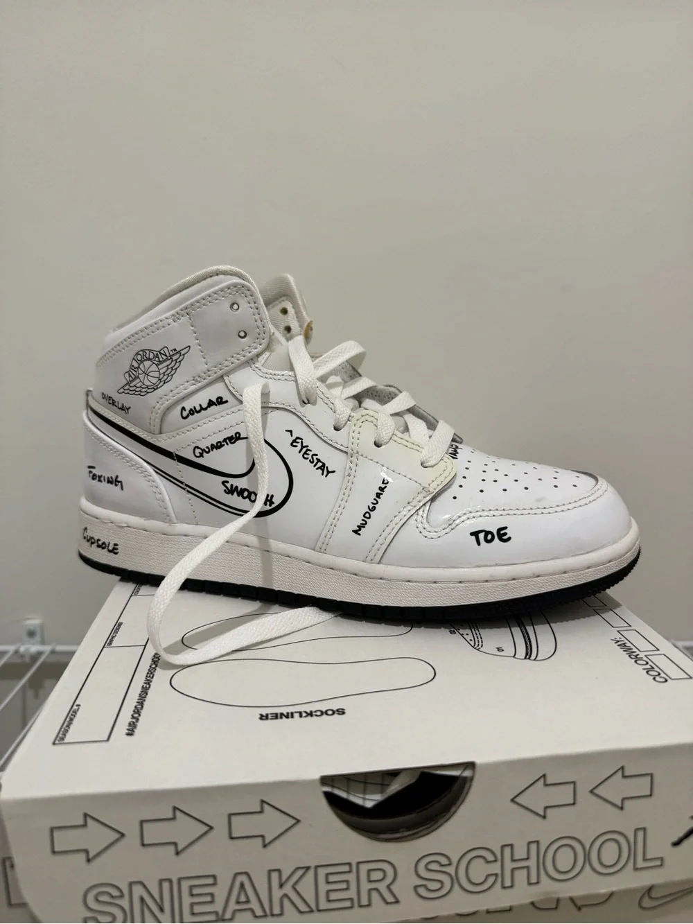 Jordan 1 Mid Schematic - Picture 2 of 8